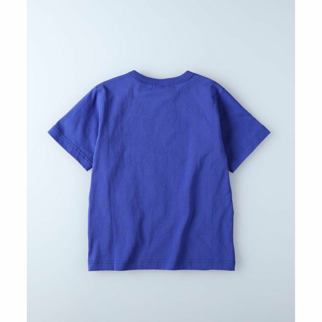 Champion(チャンピオン)の新品　Champion ライトオン　ロゴプリントTシャツ　子供服　青　130cm キッズ/ベビー/マタニティのキッズ服男の子用(90cm~)(Tシャツ/カットソー)の商品写真