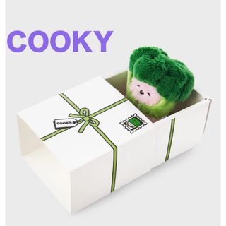 ビーティーイシビル(BT21)のBT21 COOKY グク ジョングク minini VEGGIE ぬいぐるみ(アイドルグッズ)