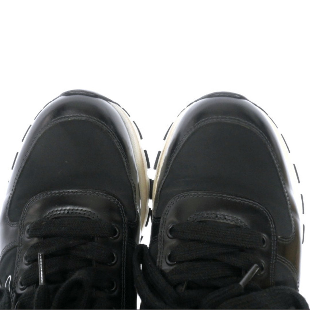 PRADA(プラダ)のプラダ PRADA トライアングルロゴ ローカットスニーカー 5.5 ブラック メンズの靴/シューズ(スニーカー)の商品写真
