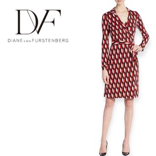 DIANE von FURSTENBERG - ダイアンフォンファステンバー　DF ラップワンピース　サイズ0