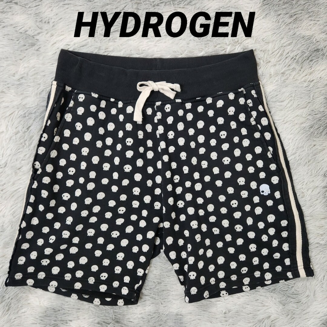 HYDROGEN(ハイドロゲン)のHYDROGEN ハイドロゲン 総柄 スウェット ハーフパンツ ショートパンツ メンズのパンツ(ショートパンツ)の商品写真