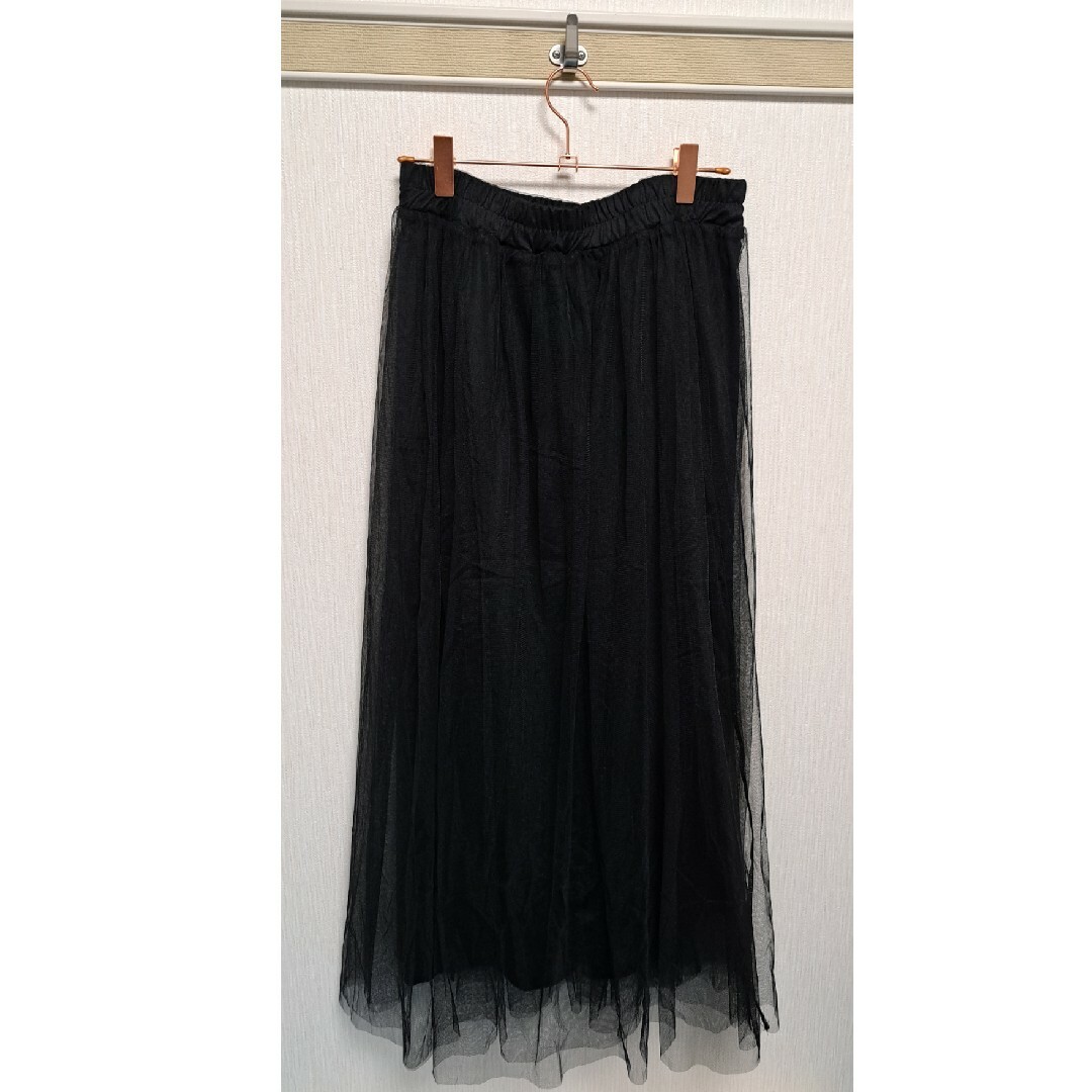 SHOO・LA・RUE(シューラルー)のSHOO・LA・RUE　チュールスカート　フリーサイズ レディースのスカート(ロングスカート)の商品写真