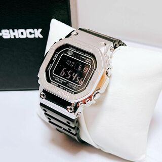 ジーショック(G-SHOCK)のG-SHOCK GMW-B5000-1JF 良品 電波ソーラー　メタルフェイス(腕時計(デジタル))