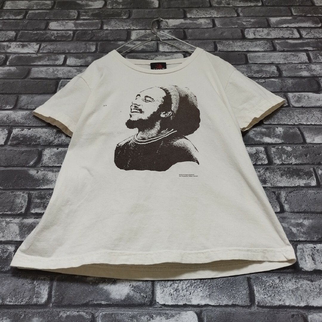 00sボブマーリーレゲエロックバンドtシャツTシャツバンTバンt人物ZION メンズのトップス(Tシャツ/カットソー(半袖/袖なし))の商品写真