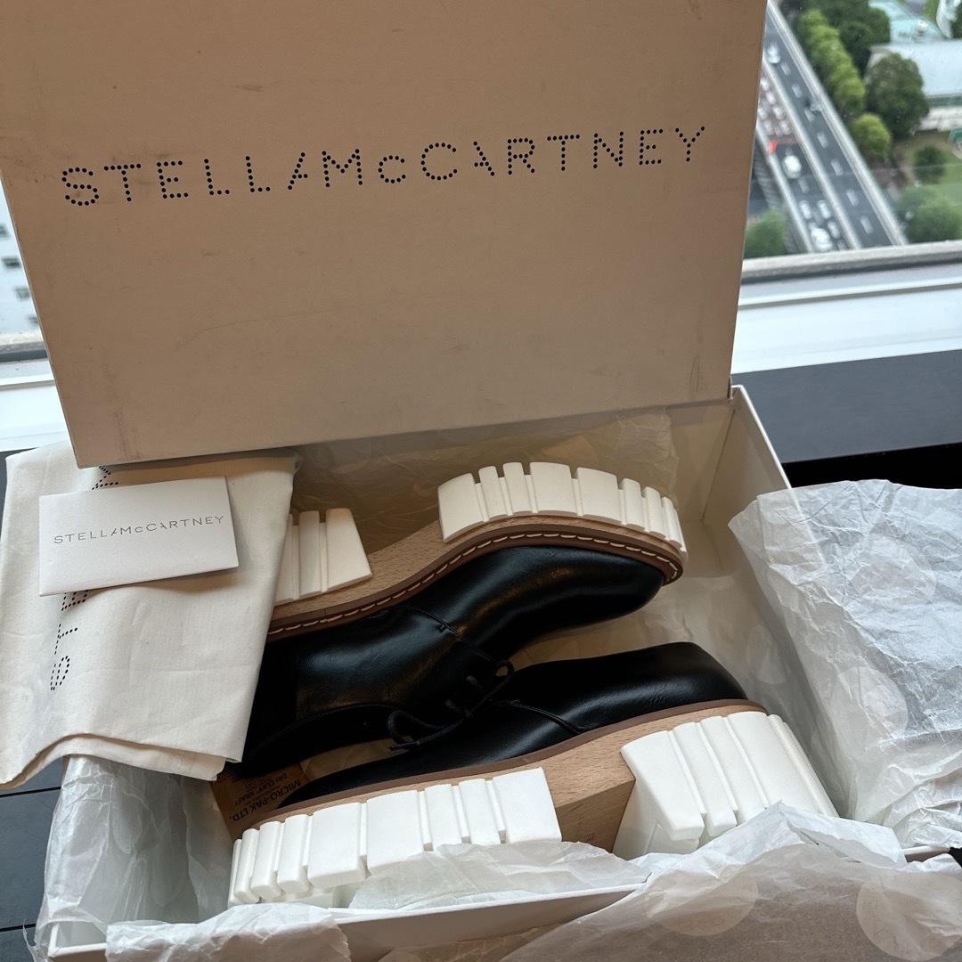 Stella McCartney(ステラマッカートニー)のStellaMccartney 新品　ステラ　ローファー　レースアップ レディースの靴/シューズ(ローファー/革靴)の商品写真