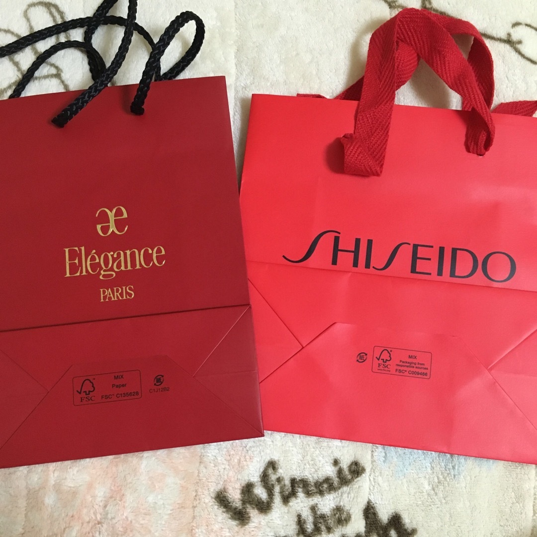 Elégance.(エレガンス)のエレガンス　SHISEIDO ショップ袋♡ レディースのバッグ(ショップ袋)の商品写真