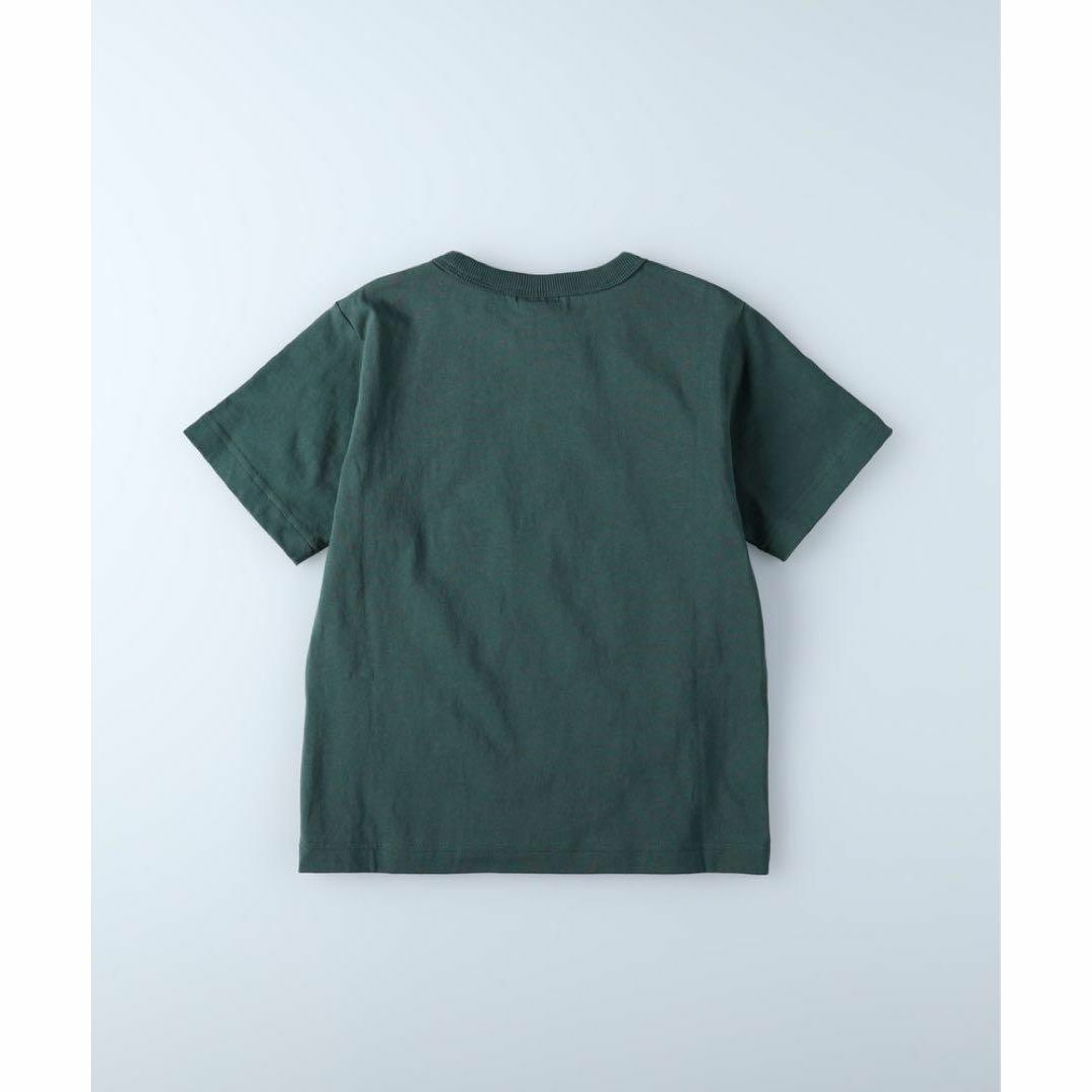 Champion(チャンピオン)の新品　Champion ライトオン　ロゴプリントTシャツ　子供服　緑　130cm キッズ/ベビー/マタニティのキッズ服男の子用(90cm~)(Tシャツ/カットソー)の商品写真