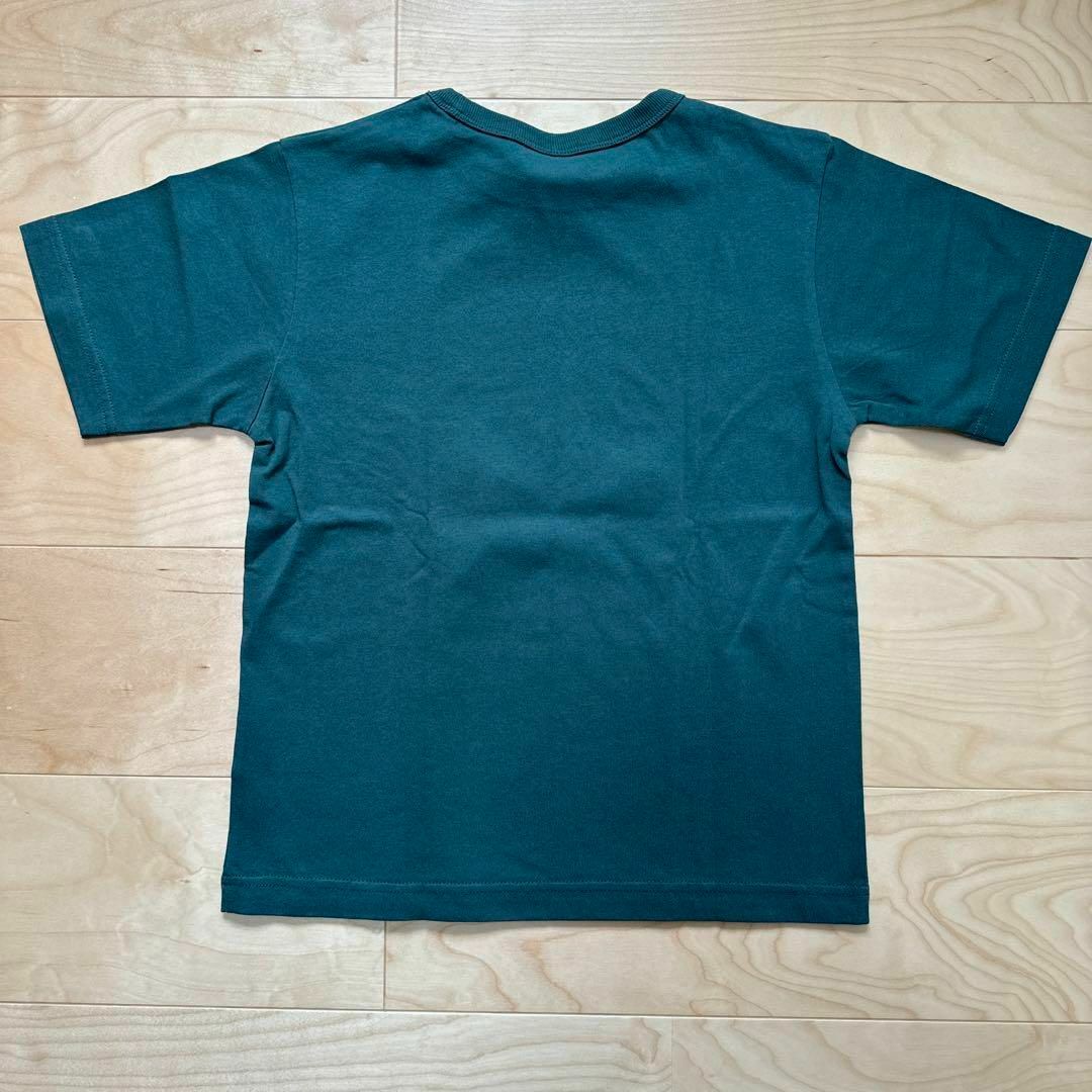 Champion(チャンピオン)の新品　Champion ライトオン　ロゴプリントTシャツ　子供服　緑　140cm キッズ/ベビー/マタニティのキッズ服男の子用(90cm~)(Tシャツ/カットソー)の商品写真