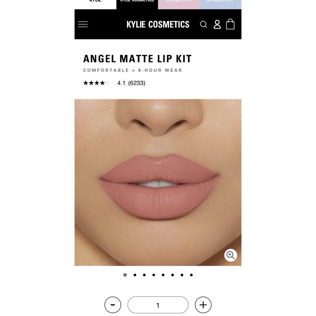 Kylie Cosmetics(カイリーコスメティックス)のKylie lip angel コスメ/美容のベースメイク/化粧品(口紅)の商品写真