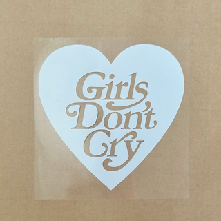 ガールズドントクライ(Girls Don't Cry)のGirls don't Cry ガールズドントクライ ステッカー◆白マット◆(その他)
