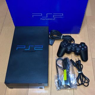 プレイステーション2(PlayStation2)のPS2 SCPH-30000 本体セット 外箱付き  ⭐︎3603(家庭用ゲーム機本体)