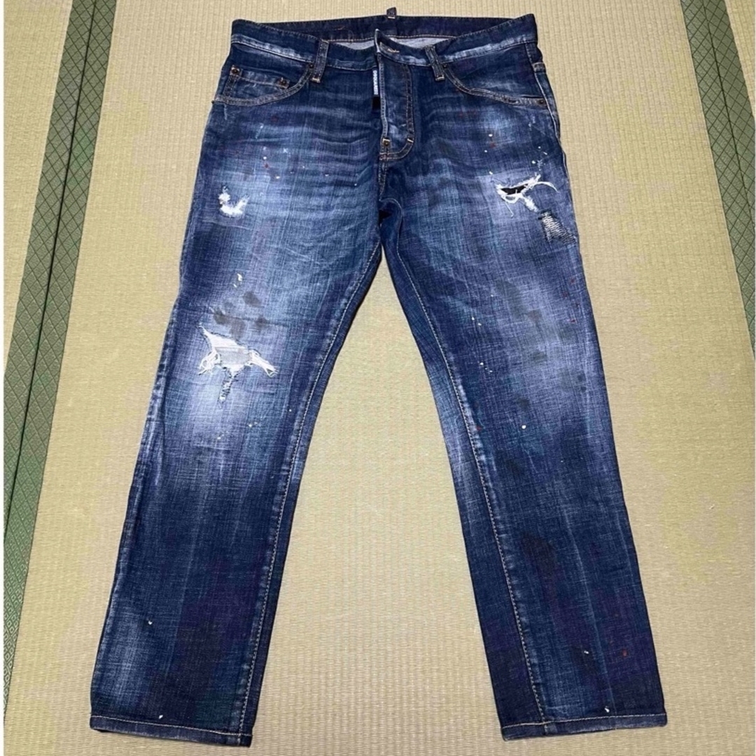 DSQUARED2(ディースクエアード)のDSQUARED2 skater サイズ46 青タグ メンズのパンツ(デニム/ジーンズ)の商品写真