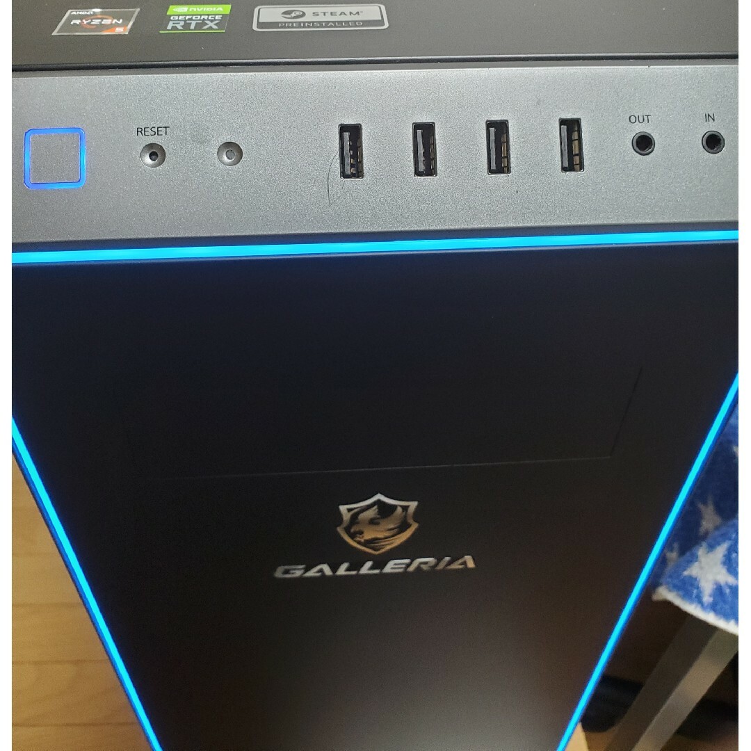 JB様専用 GALLERIA 高性能 ゲーミングpc  5600X スマホ/家電/カメラのPC/タブレット(デスクトップ型PC)の商品写真