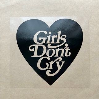 ガールズドントクライ(Girls Don't Cry)のGirls don't Cry ガールズドントクライ ステッカー◆黒マット◆(その他)