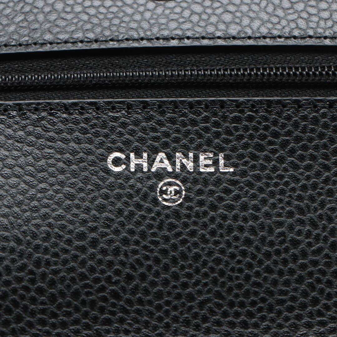 CHANEL(シャネル)のシャネル  キャビアスキン  ブラック レディース ショルダーバッグ レディースのバッグ(ショルダーバッグ)の商品写真