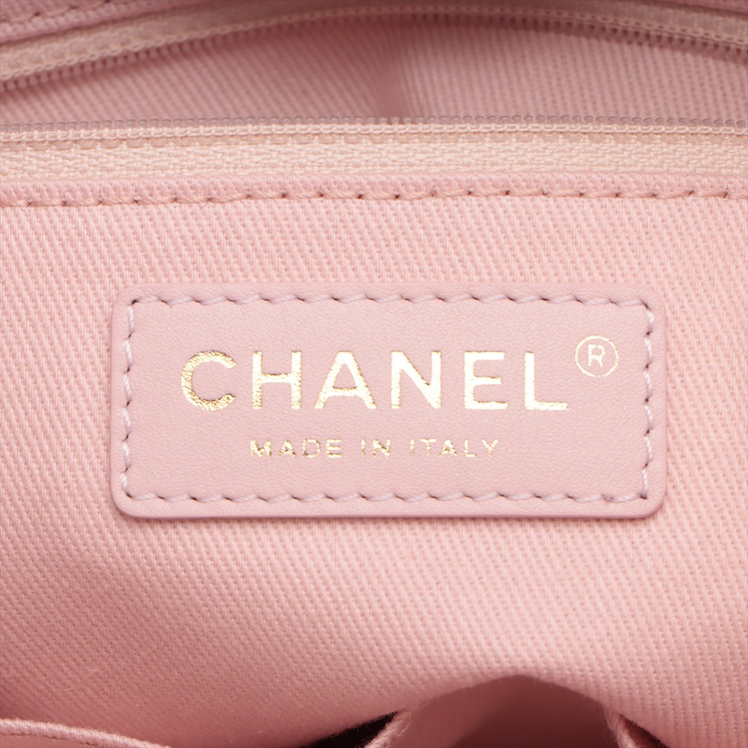 CHANEL(シャネル)のシャネル  ストロー  ピンク レディース トートバッグ レディースのバッグ(トートバッグ)の商品写真