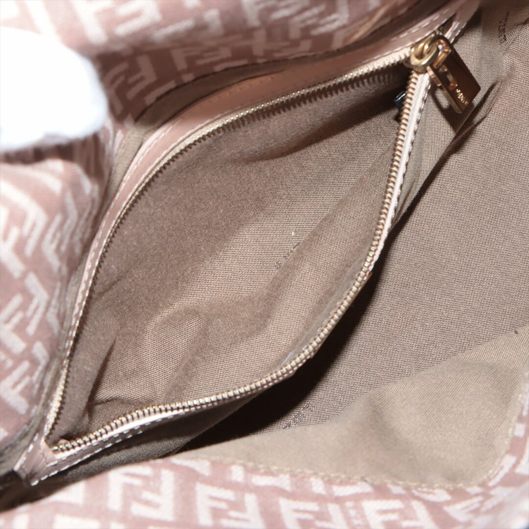 FENDI(フェンディ)のフェンディ マンマバケット キャンバス×レザー  ピンク レディース ショ レディースのバッグ(ショルダーバッグ)の商品写真