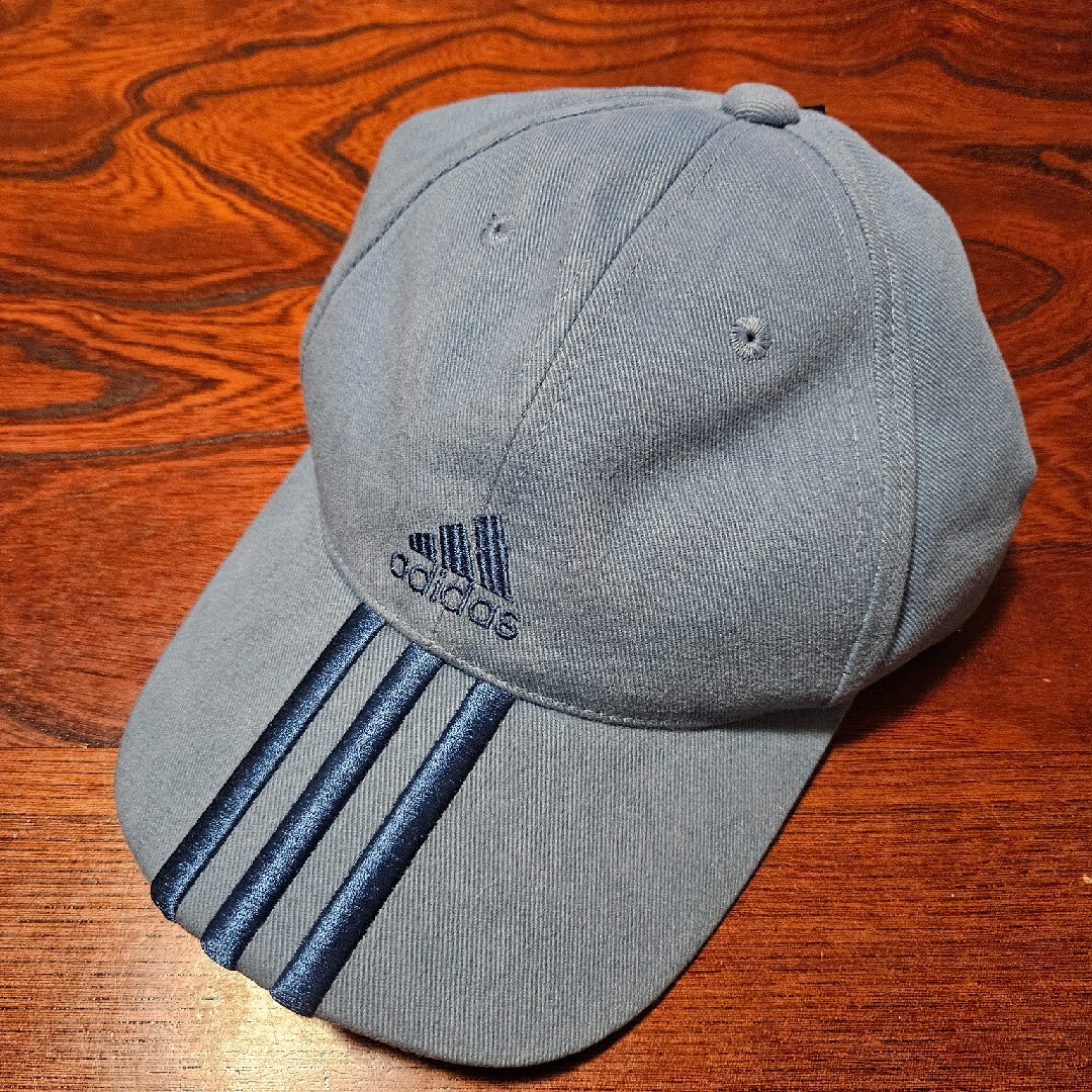 adidas(アディダス)の○アディダス adidas キャップ ライトブルー 57～60㎝ メンズの帽子(キャップ)の商品写真