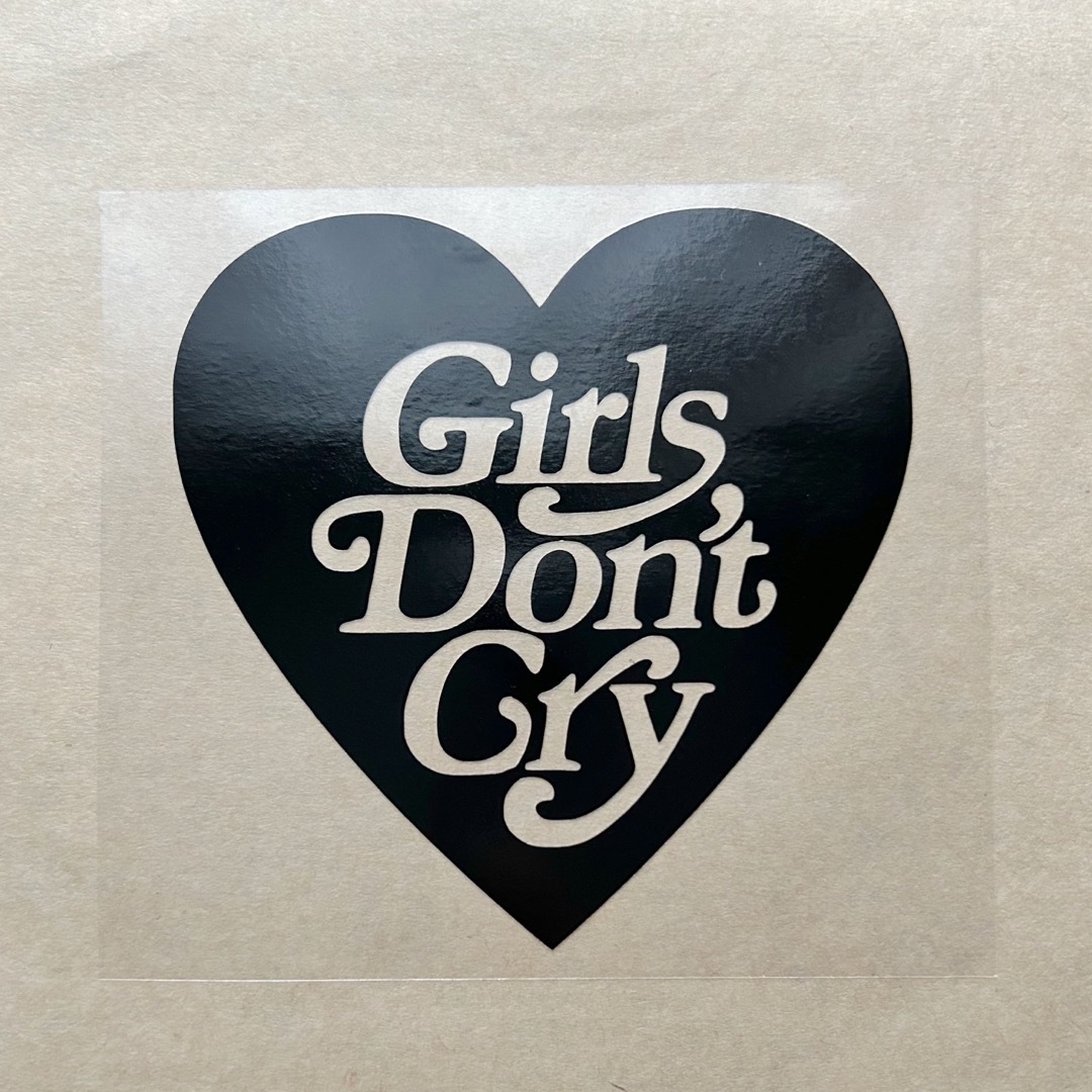 Girls Don't Cry(ガールズドントクライ)のGirls don't Cry ガールズドントクライ ステッカー◆黒グロス◆ メンズのファッション小物(その他)の商品写真