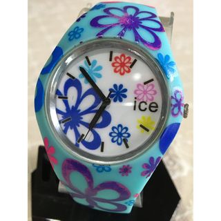 アイスウォッチ(ice watch)のアイスウォッチ ICE WATCH 腕時計 希少花柄　動作未確認ジャンク扱い(腕時計)