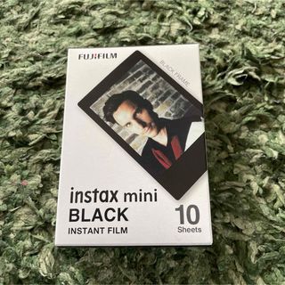 フジフイルム(富士フイルム)の新品 FUJIFILM instax mini チェキフィルム 10枚入り 黒(フィルムカメラ)