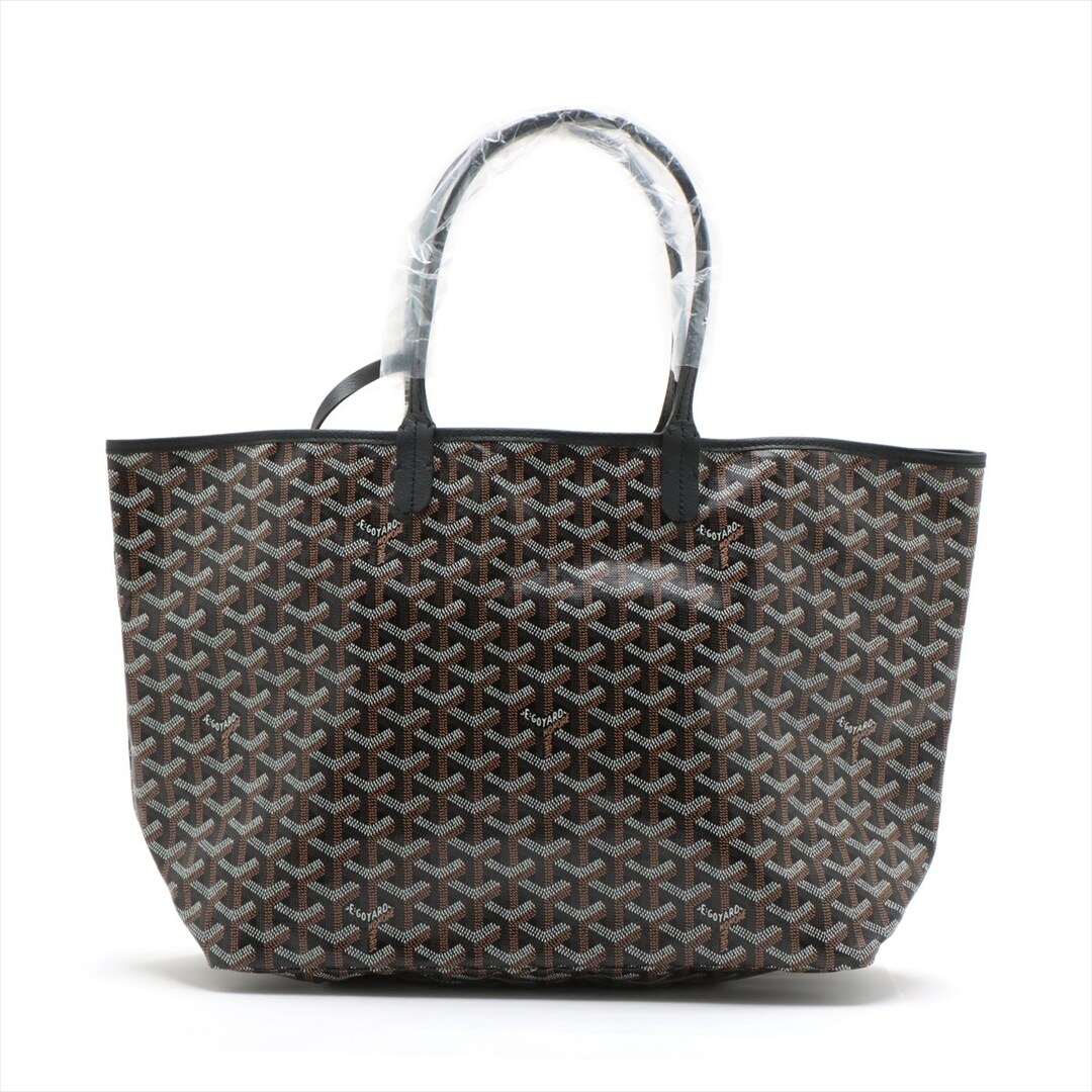 GOYARD(ゴヤール)のゴヤール  PVC×レザー  ブラック レディース トートバッグ レディースのバッグ(トートバッグ)の商品写真