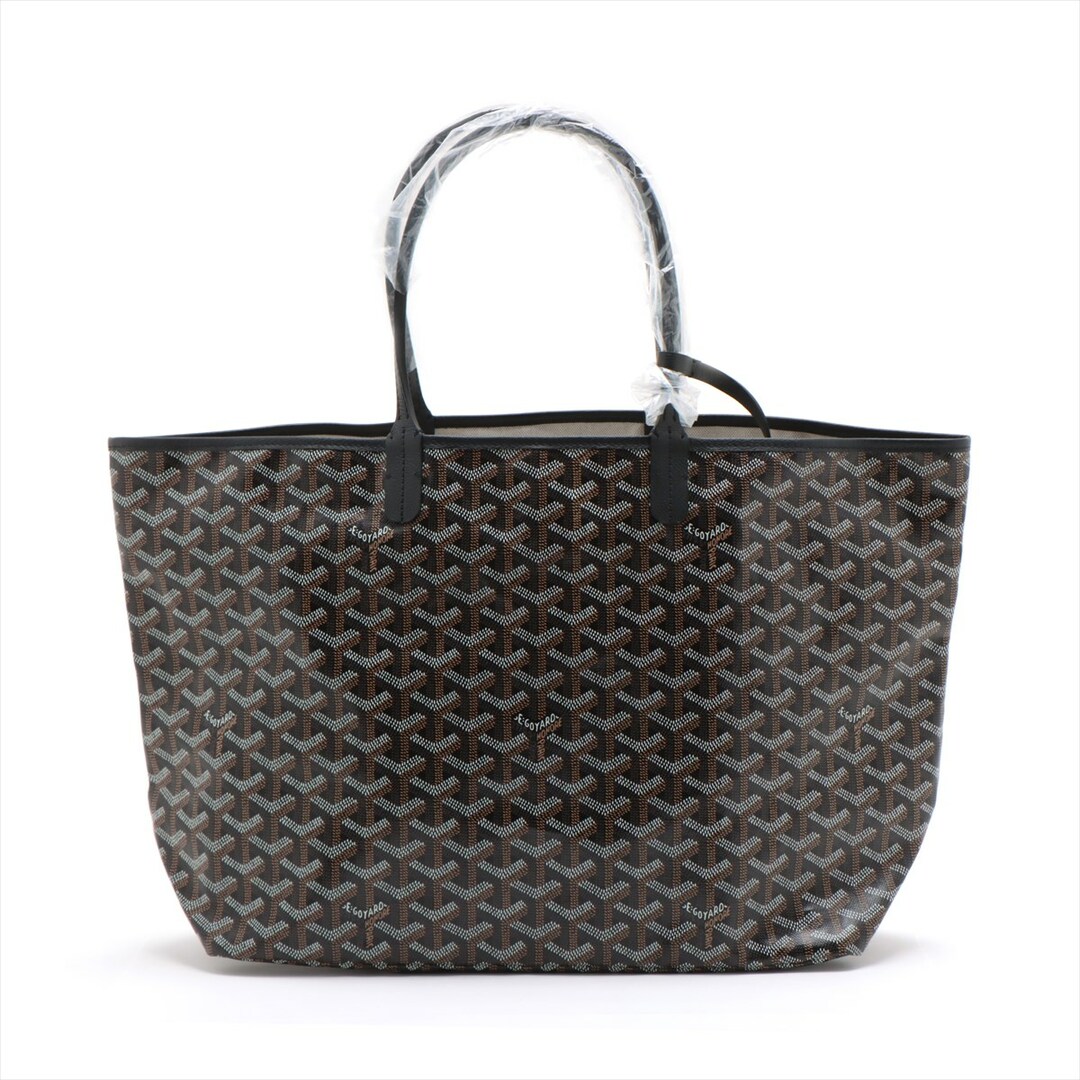 GOYARD(ゴヤール)のゴヤール  PVC×レザー  ブラック レディース トートバッグ レディースのバッグ(トートバッグ)の商品写真