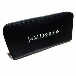 J&M DAVIDSON - 展示美品　J&M DAVIDSONラウンドファスナーロングウォレット