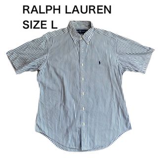 ポロラルフローレン(POLO RALPH LAUREN)のRALPH LAUREN ラルフローレン 半袖シャツ ストライプ サイズL(シャツ)