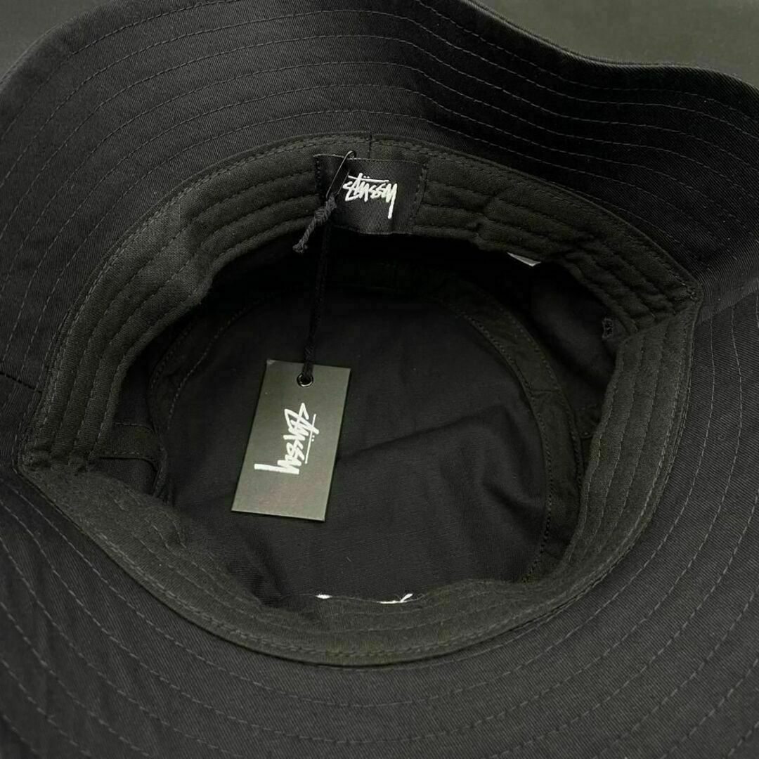 STUSSY(ステューシー)のステューシー バケットハット STUSSY HAT L/XL SS ロゴ リンク メンズの帽子(ハット)の商品写真