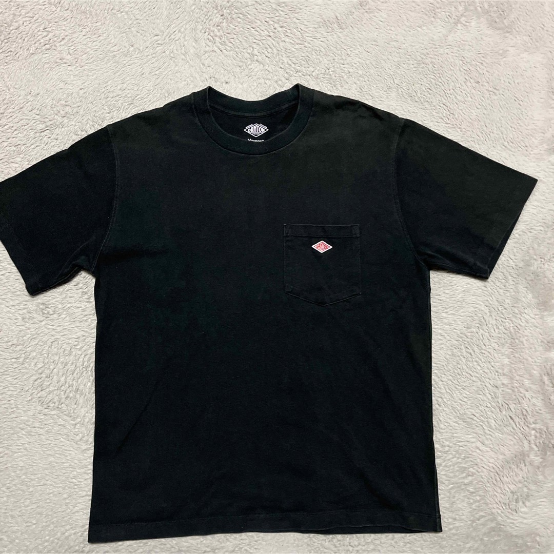 DANTON(ダントン)のDANTON tee tシャツ ダントン　40 黒　ブラック メンズのトップス(Tシャツ/カットソー(半袖/袖なし))の商品写真