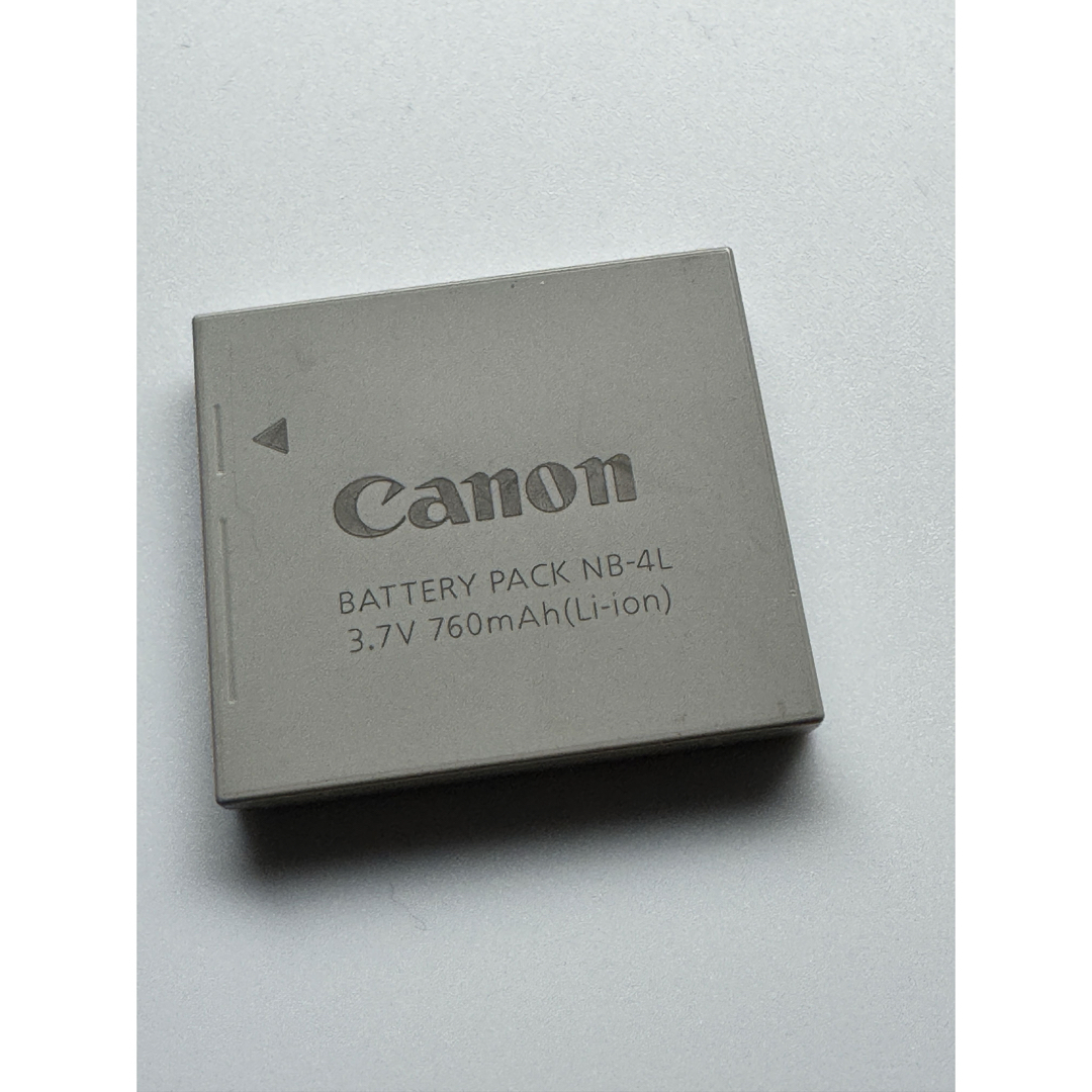 Canon(キヤノン)のキャノン　デジタルカメラ　バッテリー NB-4L スマホ/家電/カメラのカメラ(コンパクトデジタルカメラ)の商品写真