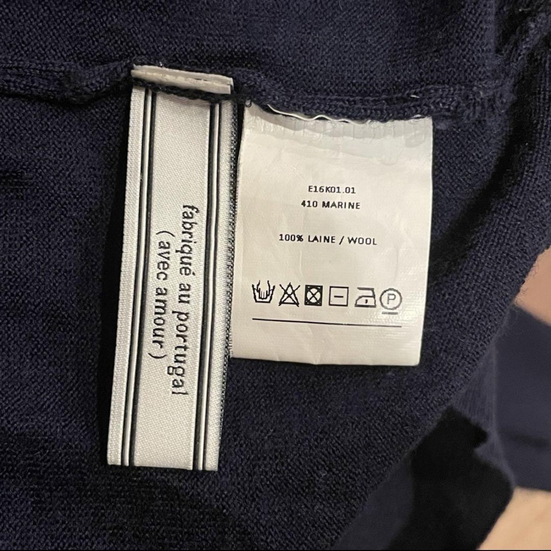 ami(アミ)のAMI ウールニット S ALEXANDRE MATTIUSSI メンズのトップス(ニット/セーター)の商品写真