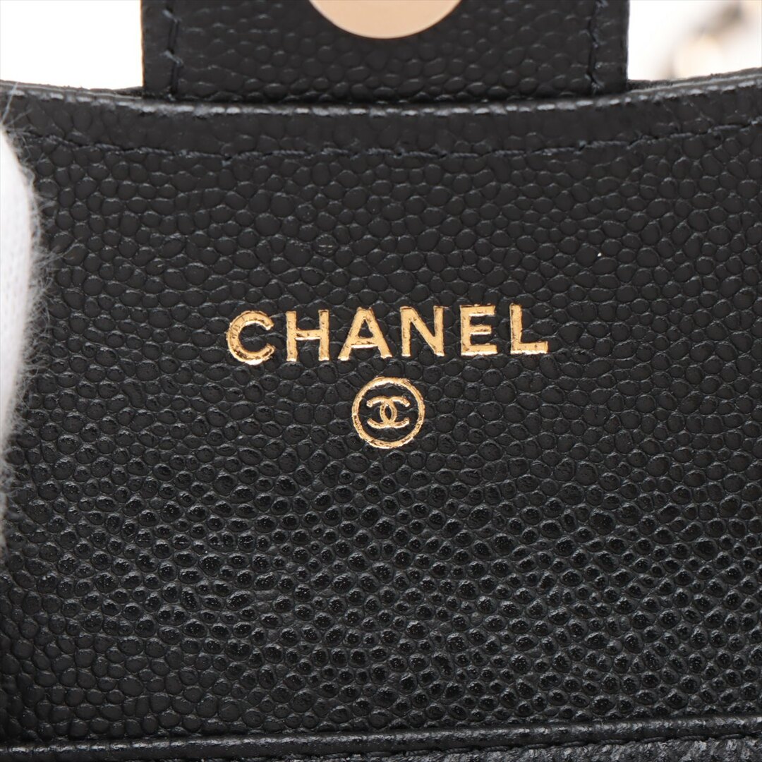 CHANEL(シャネル)のシャネル  キャビアスキン  ブラック レディース ショルダーバッグ レディースのバッグ(ショルダーバッグ)の商品写真