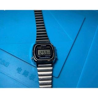 カシオ(CASIO)のCASIO　腕時計　カシオ　LA670WA-1A2JF 3191 新品電池交換済(腕時計)