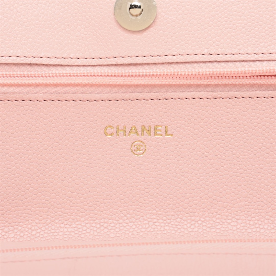 CHANEL(シャネル)のシャネル  キャビアスキン  ピンク レディース ショルダーバッグ レディースのバッグ(ショルダーバッグ)の商品写真