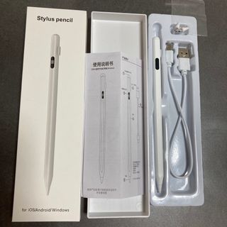 タッチペン ディスプレイ付き 充電式 type-c 急速充電(その他)