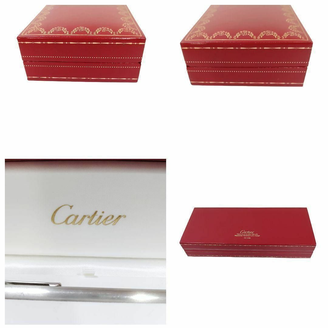 Cartier(カルティエ)のカルティエ マストドゥカルティエ ボールペン プラチナ仕上げ シルバー 替芯付 インテリア/住まい/日用品の文房具(ペン/マーカー)の商品写真