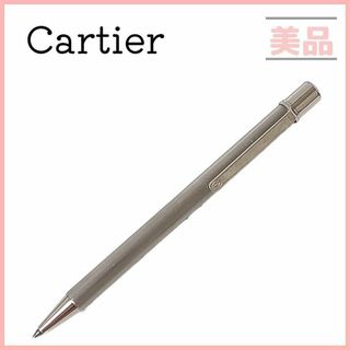 カルティエ(Cartier)のカルティエ マストドゥカルティエ ボールペン プラチナ仕上げ シルバー 替芯付(ペン/マーカー)