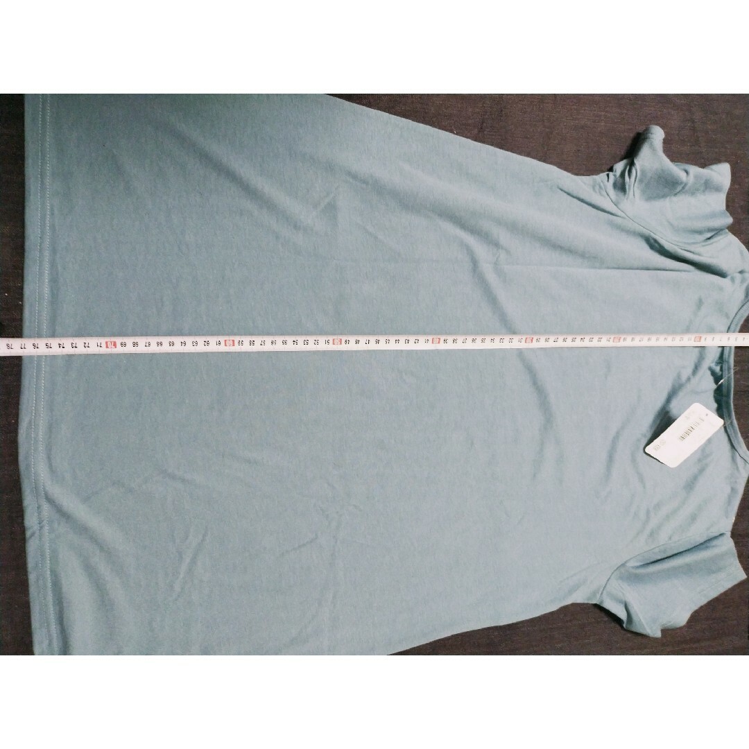 モスグリーン 緑色  Tシャツ パンダ パンダ柄 レディースのトップス(Tシャツ(半袖/袖なし))の商品写真