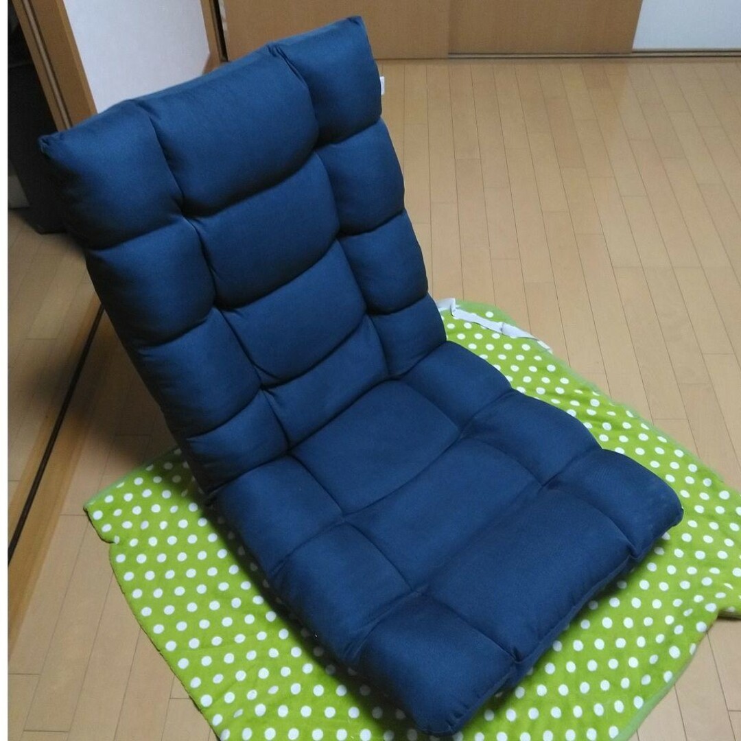 座椅子 リーネ（Liine） 幅広 リクライニング インテリア/住まい/日用品の椅子/チェア(座椅子)の商品写真