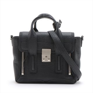 3.1 Phillip Lim - 3.1フィリップリム  レザー  ブラック レディース ハンドバッグ