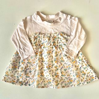 フタフタ(futafuta)のfutafuta♡花柄トップス　サイズ70 女の子　春服(Ｔシャツ)