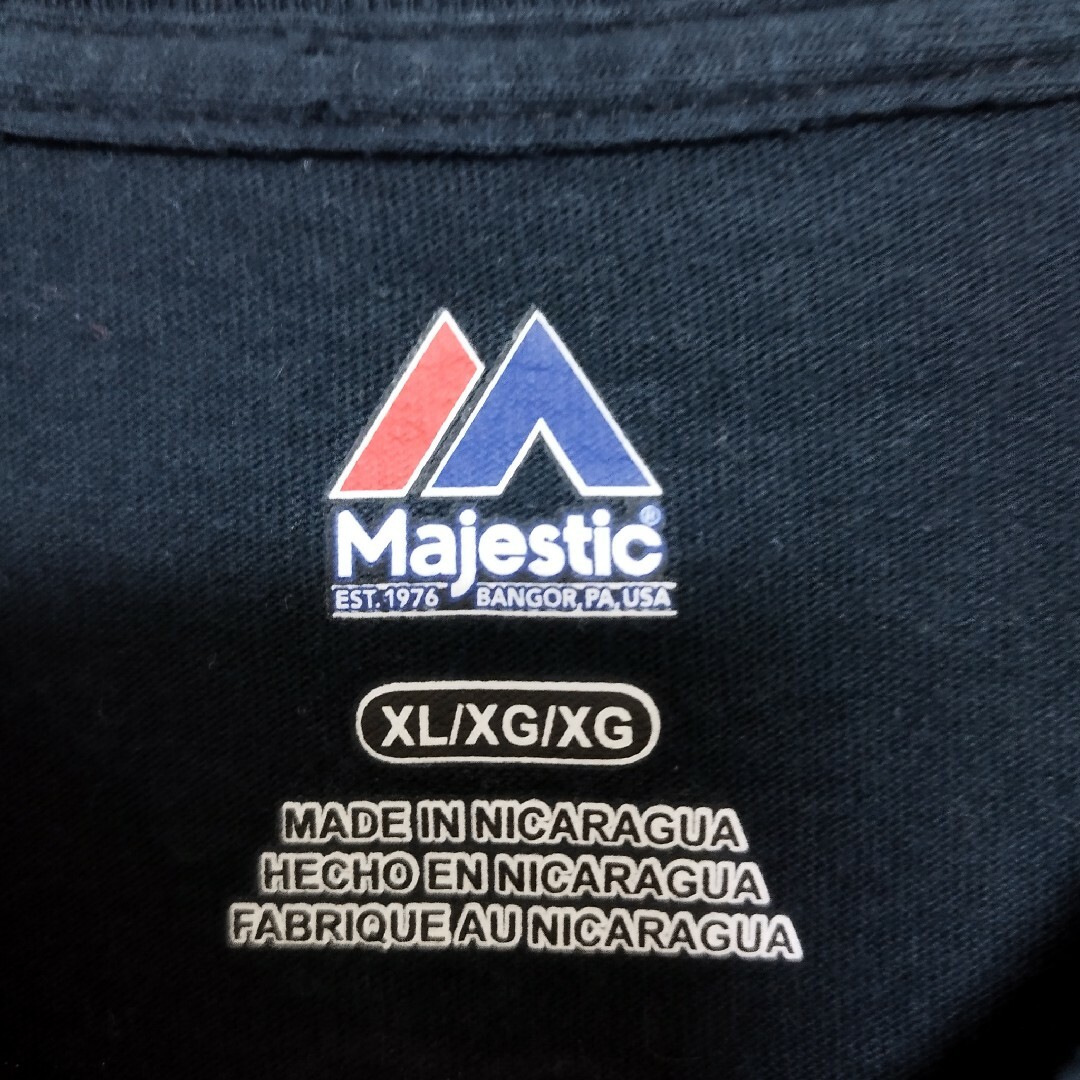 Majestic(マジェスティック)のMLBピッツバーグパイレーツtシャツTシャツオーバーサイズメジャーリーグtee メンズのトップス(Tシャツ/カットソー(半袖/袖なし))の商品写真