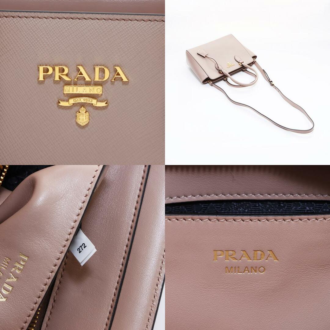 PRADA(プラダ)のプラダ PRADA ロゴ サフィアーノ 2way ショルダーバッグ レディースのバッグ(ショルダーバッグ)の商品写真