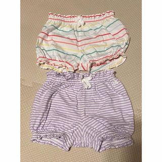 ベビーギャップ(babyGAP)のBABY GAPショートパンツ　カボチャパンツ　6-12M 70 セット(パンツ)