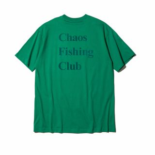 BEAMS - 新品　Chaos Fishing Club バックプリントTシャツ　グリーン