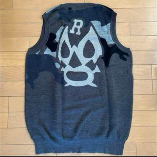 CAMO KNIT VEST メンズ ベスト RS-82112(ベスト)