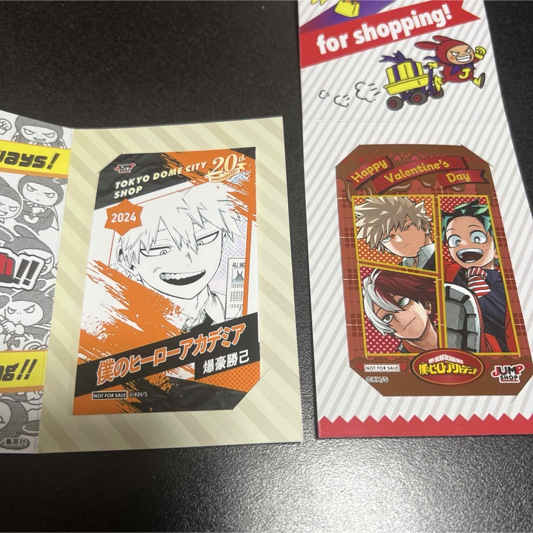 ヒロアカ　ジャンプショップ　ブロマイド エンタメ/ホビーのおもちゃ/ぬいぐるみ(キャラクターグッズ)の商品写真