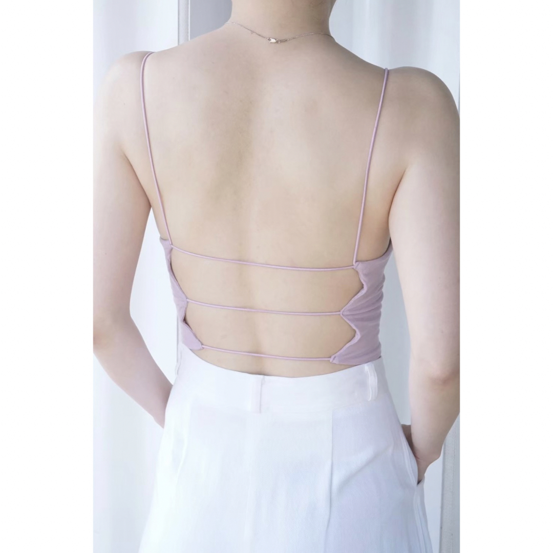 DEPT(デプト)のDEPT silent paded camisole 5th lavender レディースのトップス(キャミソール)の商品写真